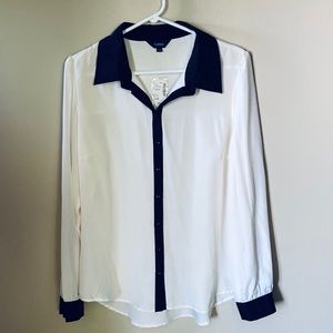 White Long Sleeve Blouse